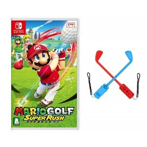Mario Golf Super Rush + Golf Clubs 2 Pack Nintendo Switch (KR/ENG)