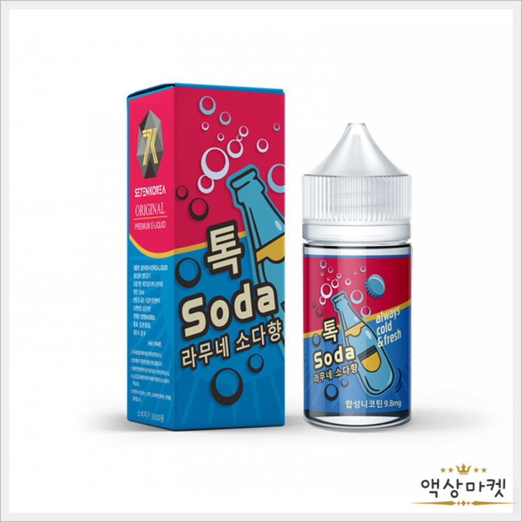 세븐코리아 톡소다 라무네소다 up