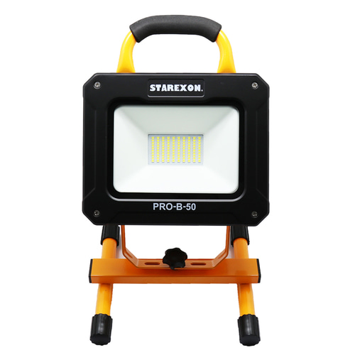 스타렉슨 18V LED투광기 베어툴 50W 보쉬배터리호환 투광등