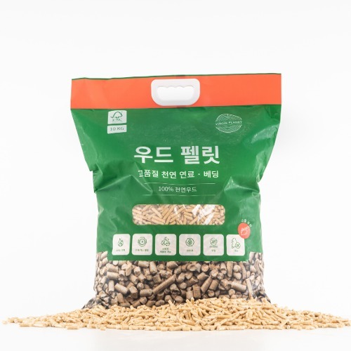 Premium Wood pellet (10 kg) (with scoop)
