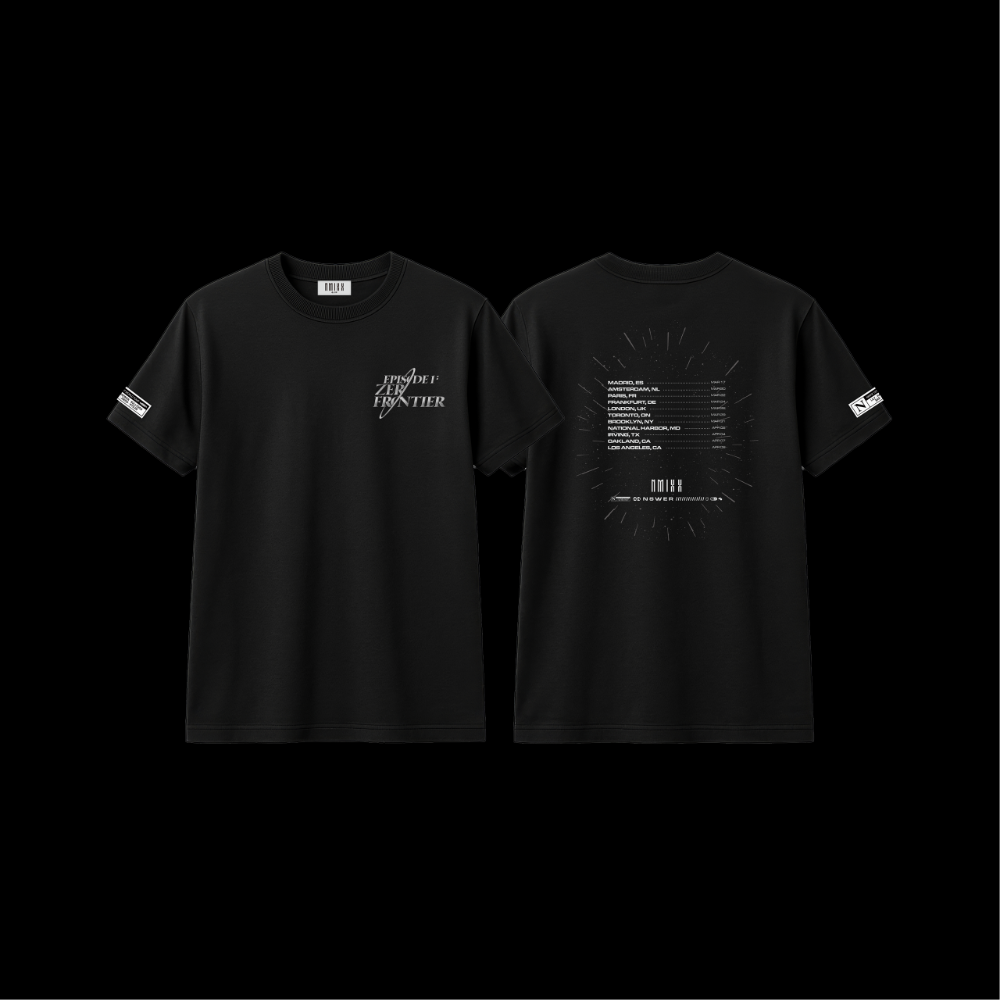US] BLACK T-SHIRT - NMIXX WT POPUP
