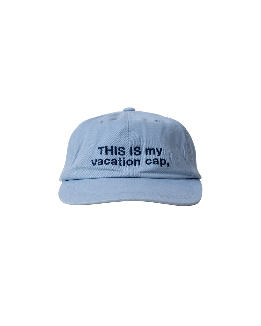 vacation spot | T.I.M Cap Sky Blue 미니멀 데일리 캡
