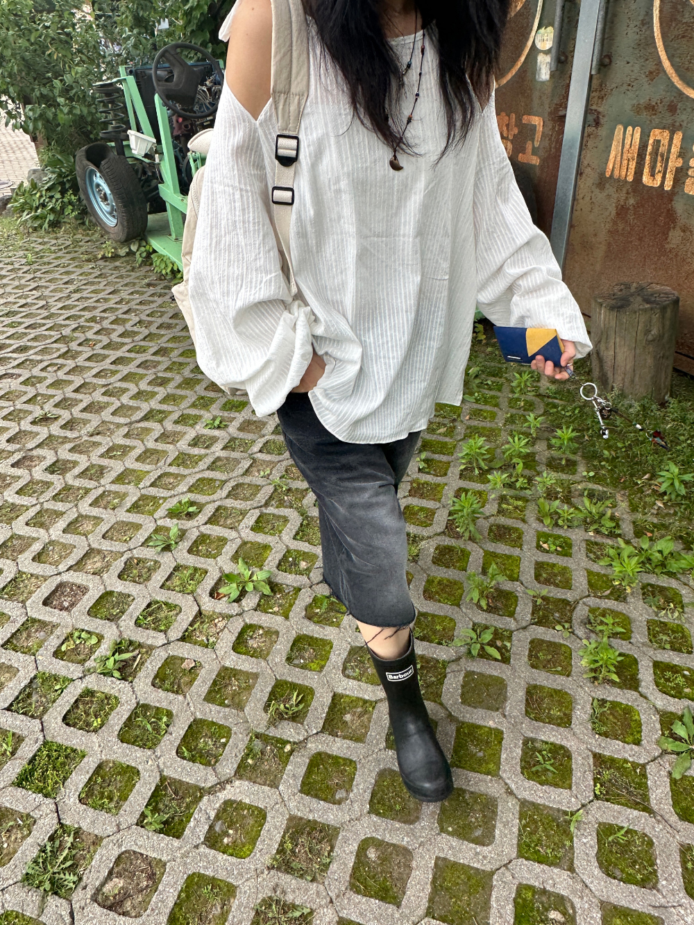Denim bermuda pants / 데님 버뮤다 팬츠 청바지 청반바지 반바지