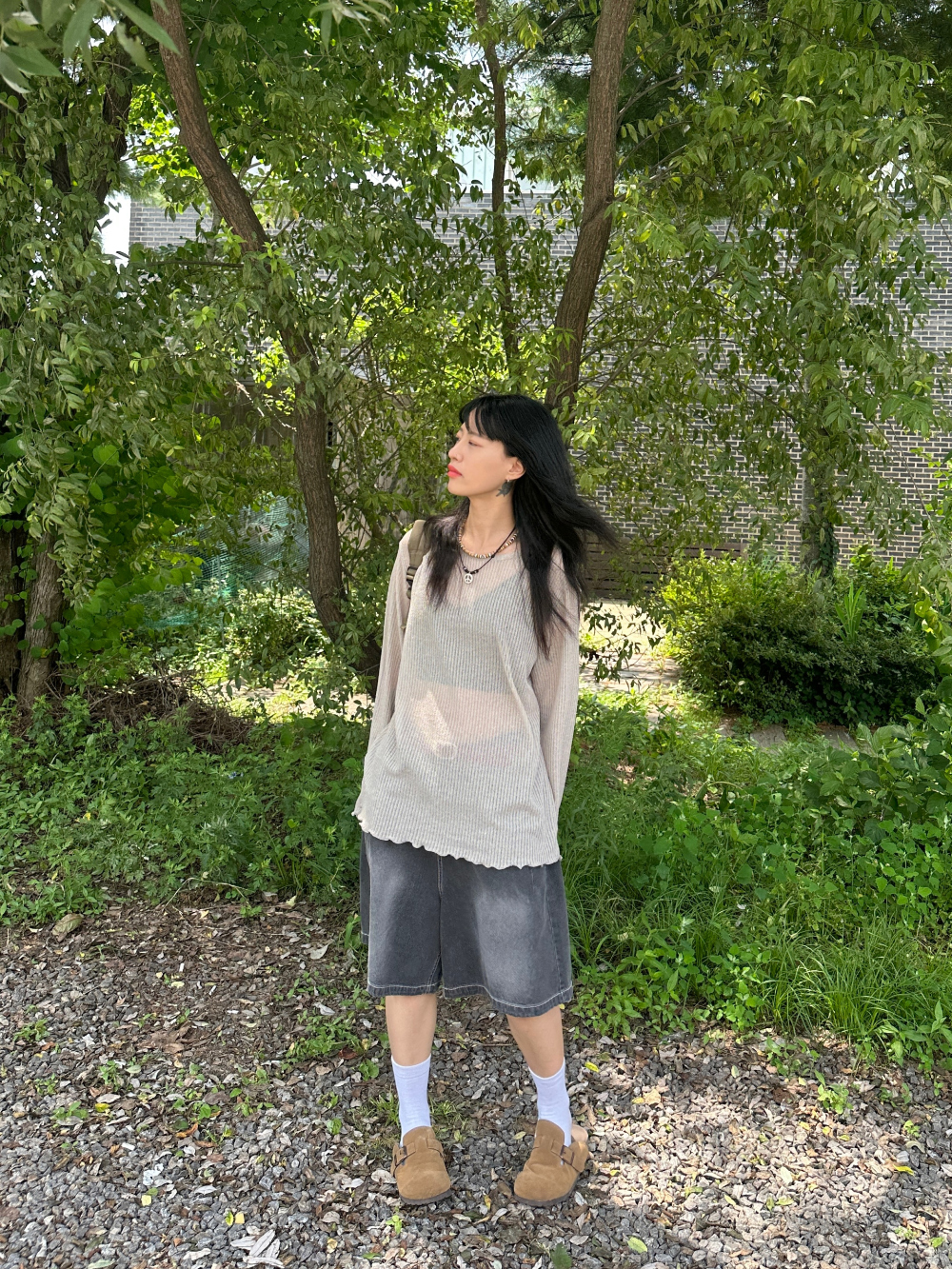 Vintage washing bermuda denim pants / 빈티지워싱 버뮤다 데님 팬츠 청반바지 상세 이미지 18