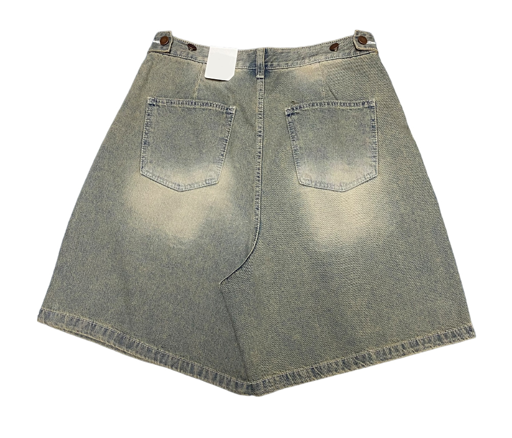 Vintage washing bermuda denim pants / 빈티지워싱 버뮤다 데님 팬츠 청반바지 상세 이미지 32