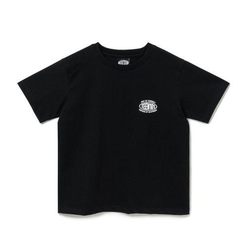 [6월고객감사30%SALE] 남여공용 로고 티셔츠-블랙
