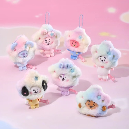 BT21 BEYOND THE JOURNEY ぬいぐるみキーホルダー - XIMERCE