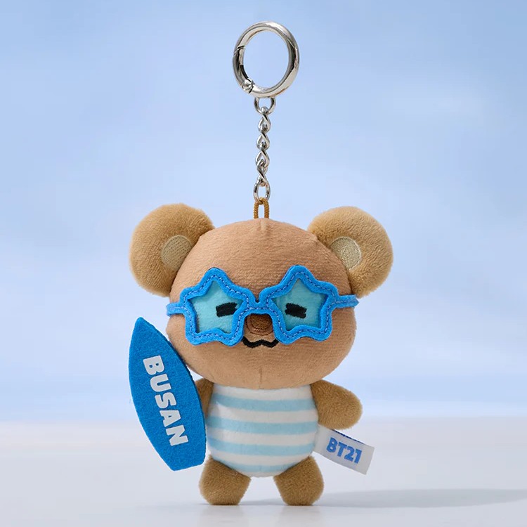 BT21 釜山バカンスぬいぐるみキーリング - XIMERCE