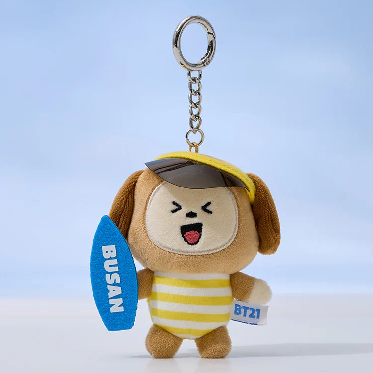 BT21 釜山バカンスぬいぐるみキーリング - XIMERCE