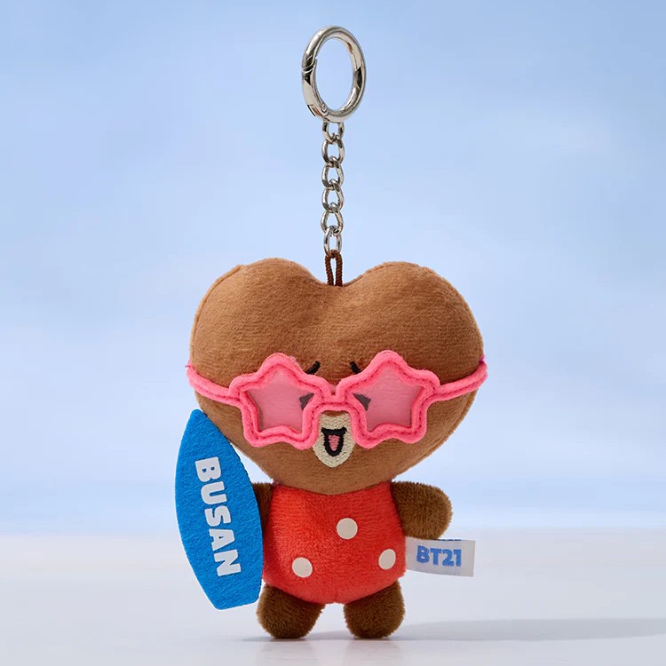 BT21 釜山バカンスぬいぐるみキーリング - XIMERCE