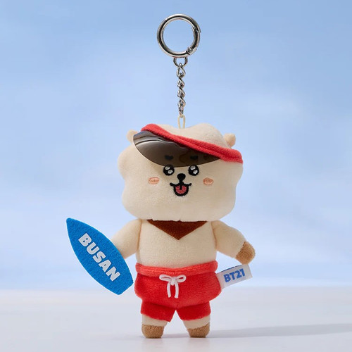 BT21 釜山バカンスぬいぐるみキーリング - XIMERCE