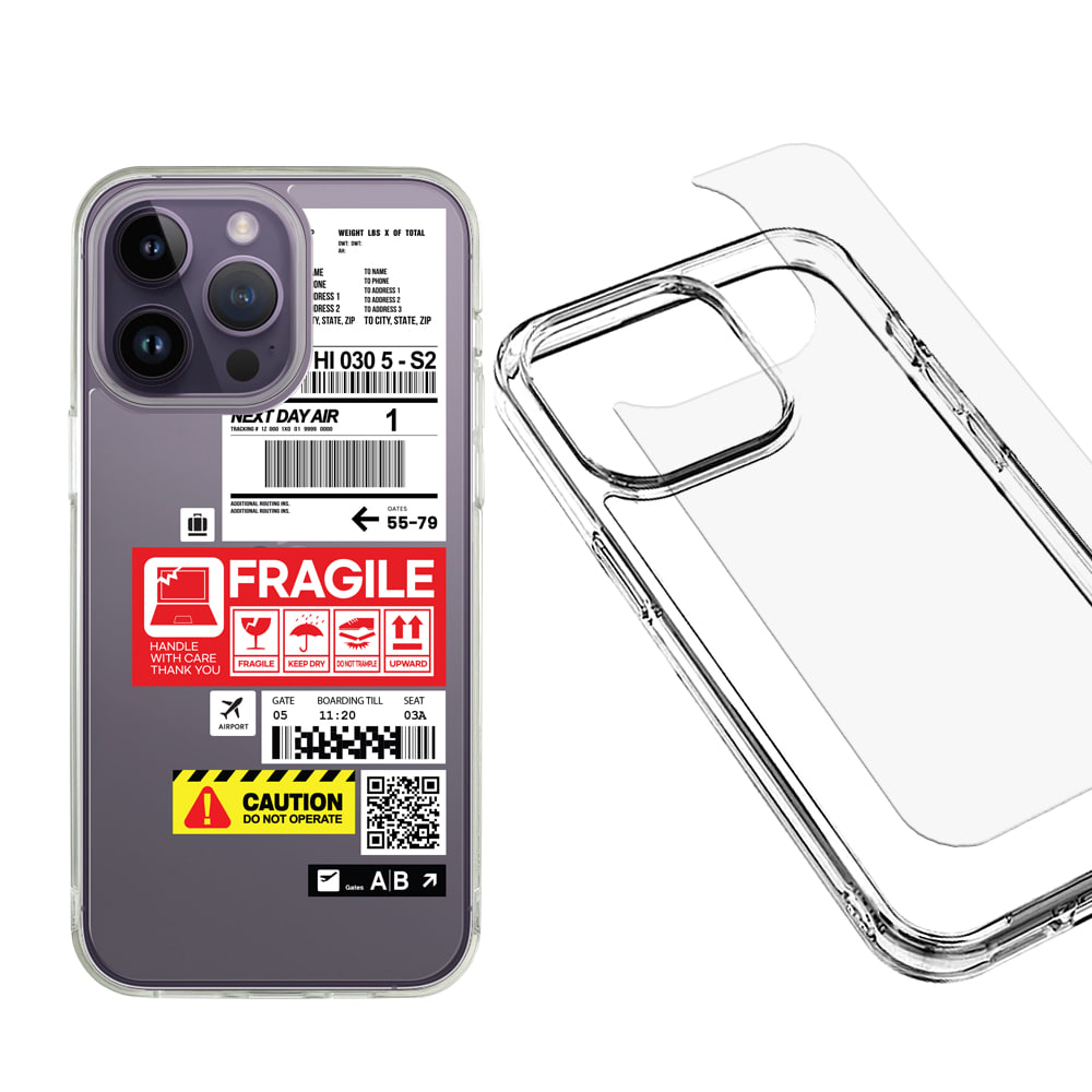 아이폰14 프로 맥스 투명 젤하드 디자인 휴대폰케이스