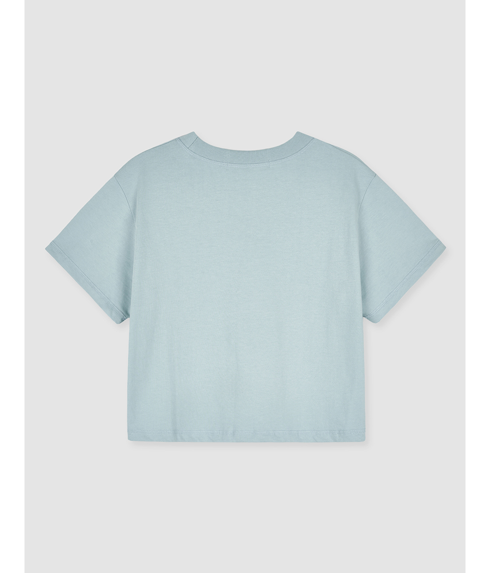 반팔 티셔츠 민트 색상 이미지-S18L5
