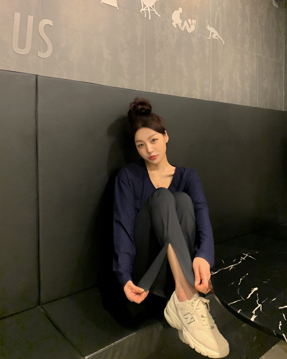 [자체제작/업그레이드 원단] 마시멜로우 슬릿 레깅스 상세 이미지 100