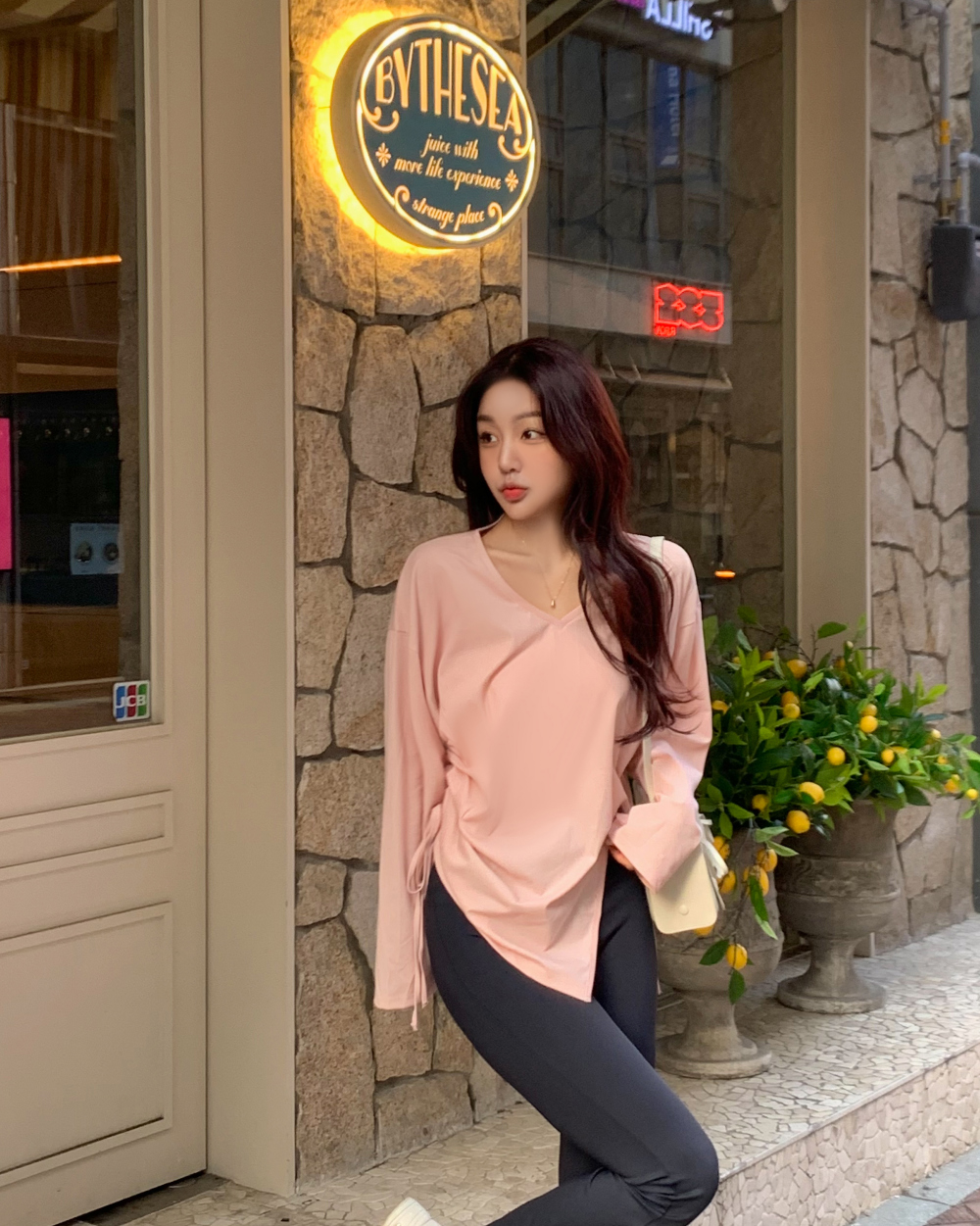 [자체제작/업그레이드 원단] 마시멜로우 슬릿 레깅스 상세 이미지 76