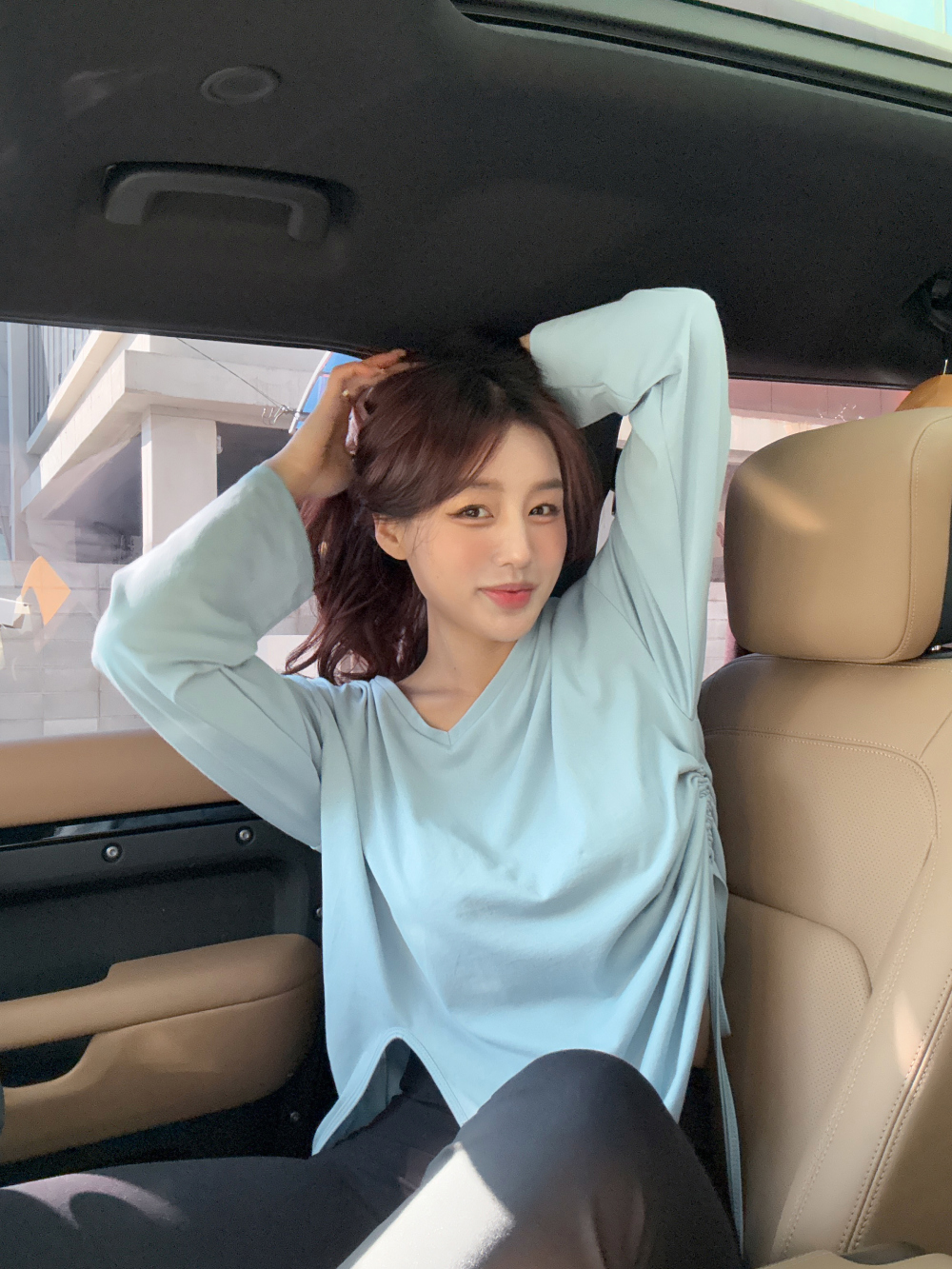 [자체제작/업그레이드 원단] 마시멜로우 슬릿 레깅스 상세 이미지 29
