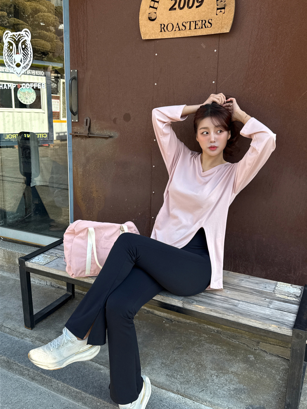 [자체제작/업그레이드 원단] 마시멜로우 슬릿 레깅스 상세 이미지 85