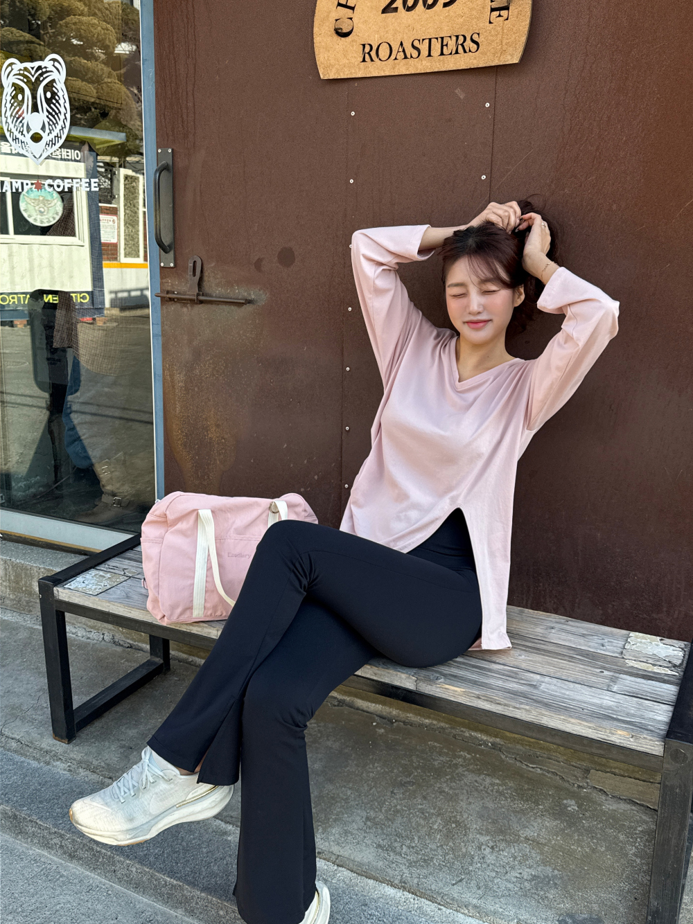 [자체제작/업그레이드 원단] 마시멜로우 슬릿 레깅스 상세 이미지 86