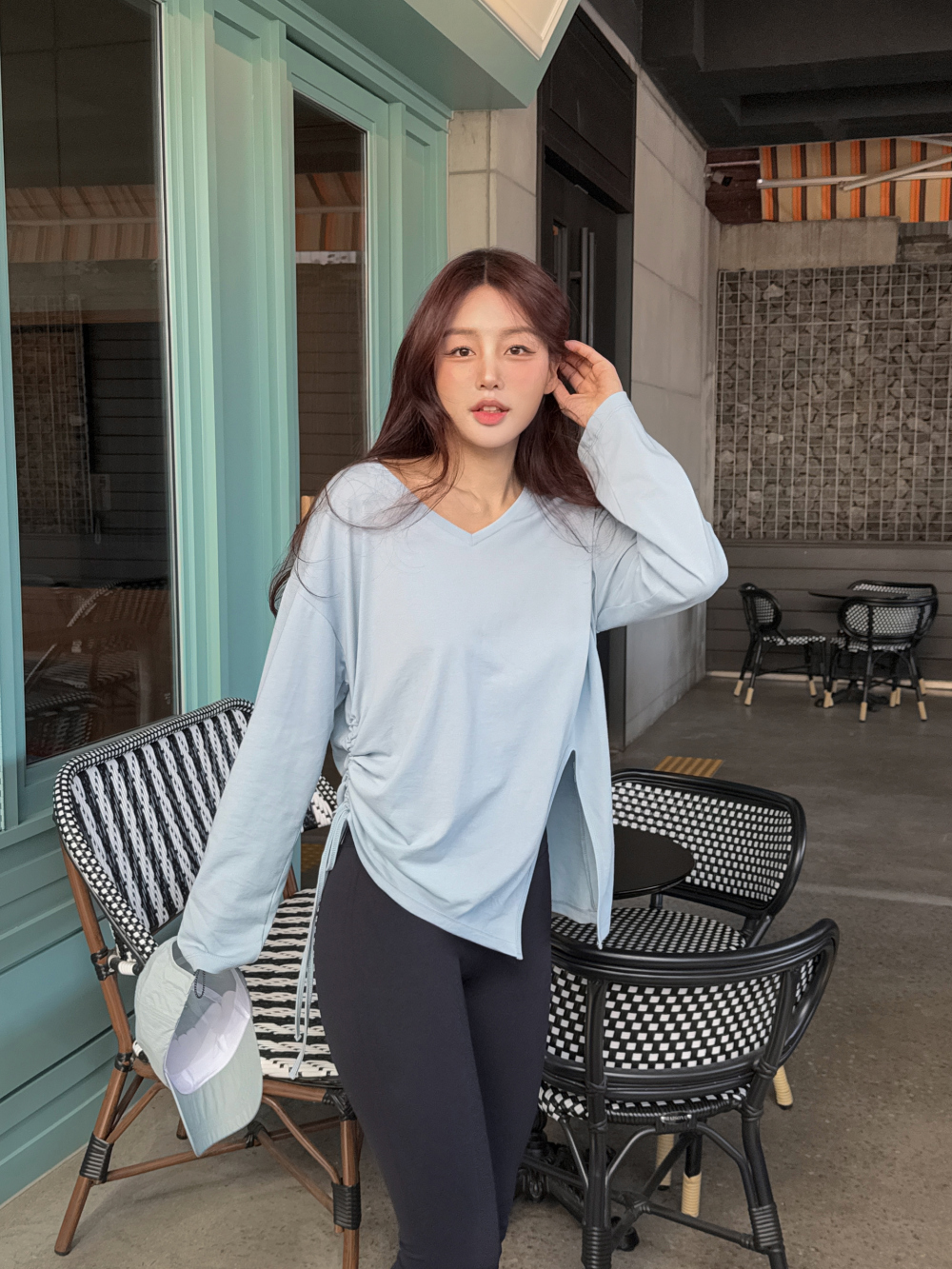 [자체제작/업그레이드 원단] 마시멜로우 슬릿 레깅스 상세 이미지 19