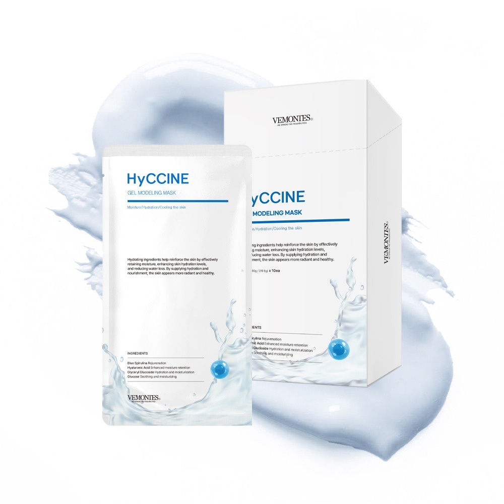 VEMONTES HyCCINE Modeling Mask Pack Step 1 90g / Step 2 9g x 10ea official VEMONTES detail image