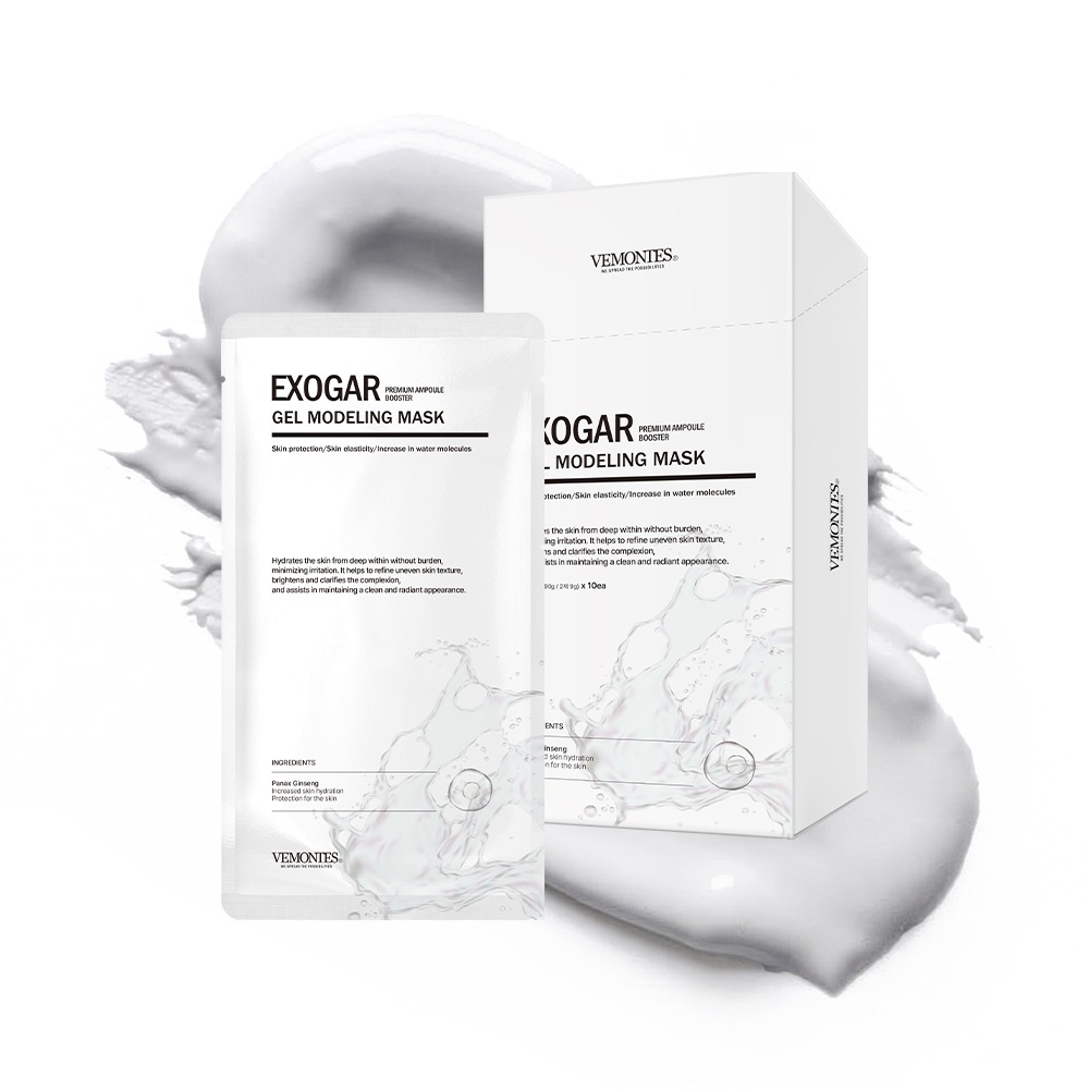 VEMONTES Exoga Modeling Mask Pack Step 1 90g / Step 2 9g x 10ea official VEMONTES detail image