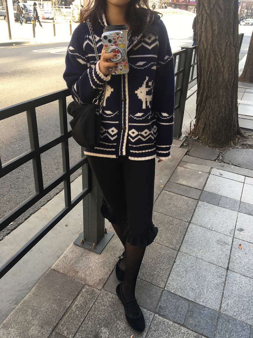 넌셀 프릴 레깅스 바이커 팬츠 상세 이미지 22
