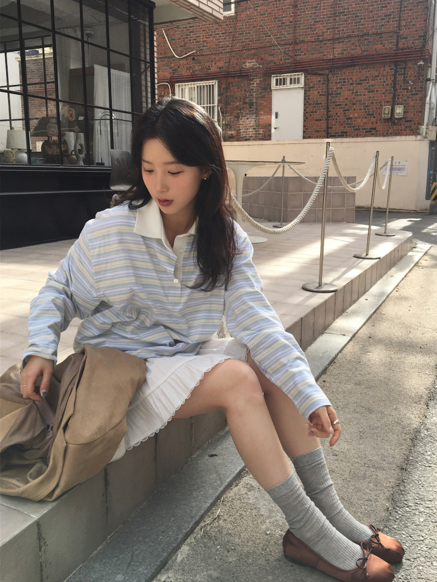 [바지안감] 피츠 레이스 밴딩 미니 스커트 2color 상세 이미지 26
