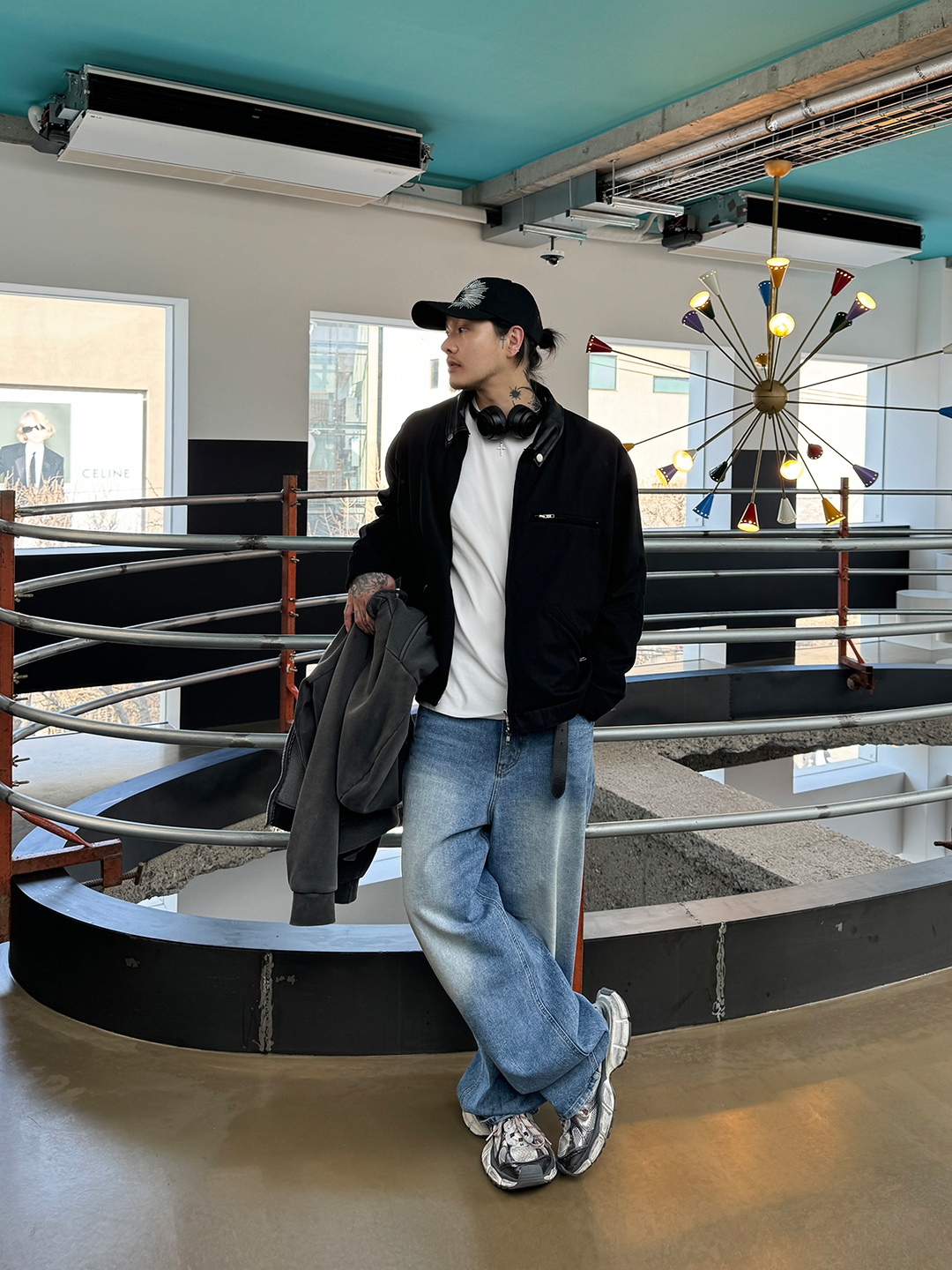 모자 모델 착용 이미지-S1L13