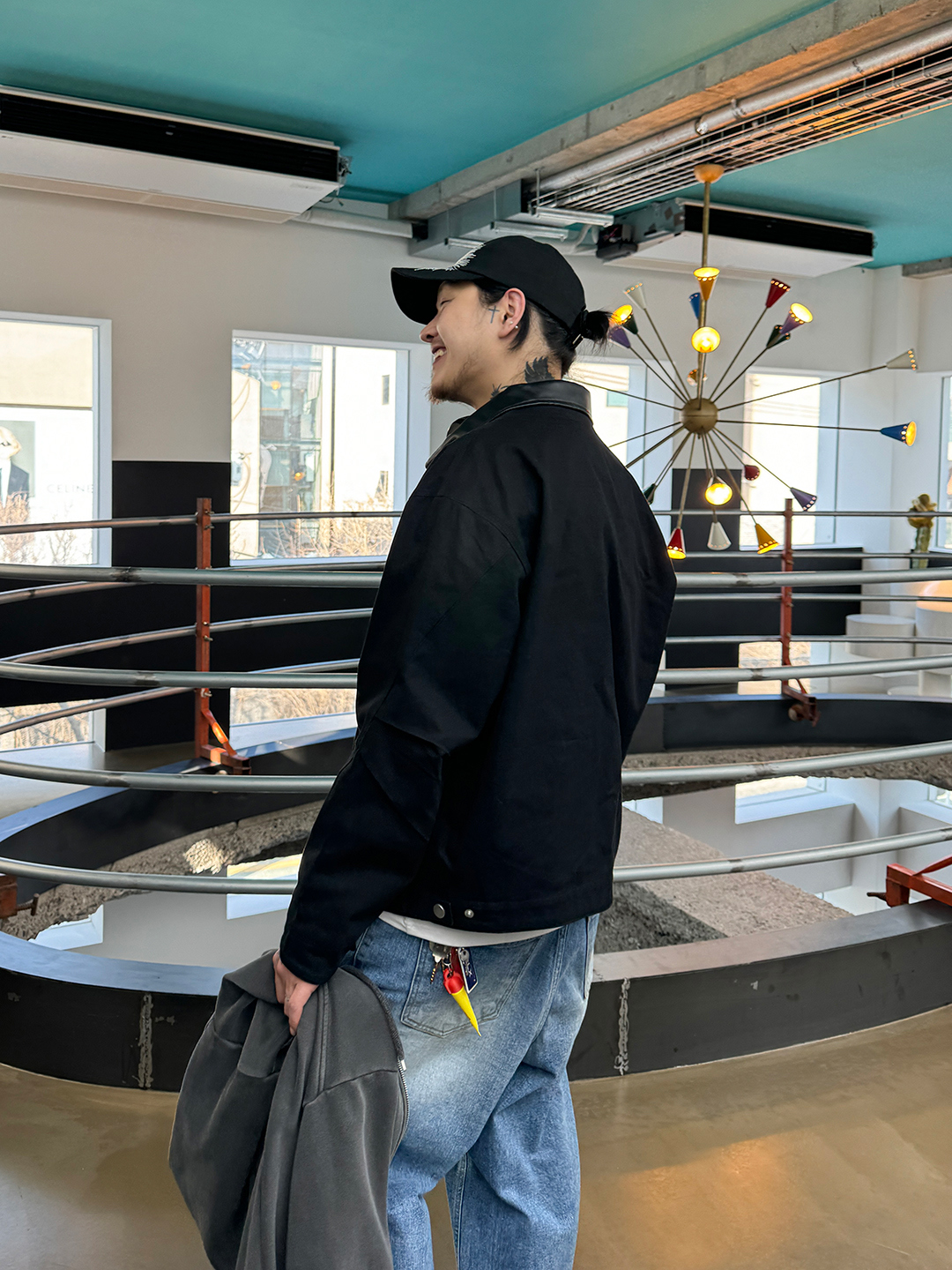 모자 모델 착용 이미지-S1L14