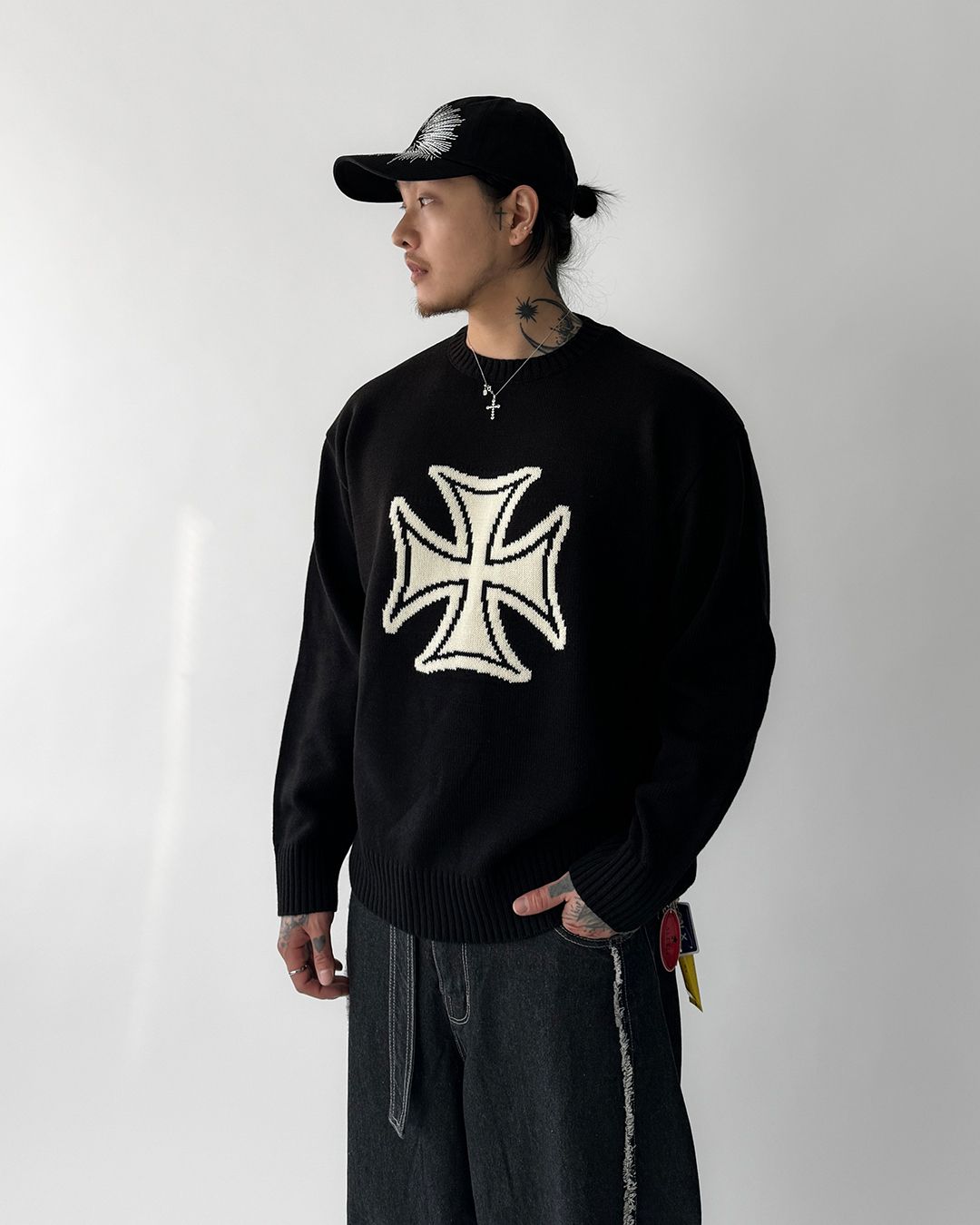 모자 모델 착용 이미지-S1L41