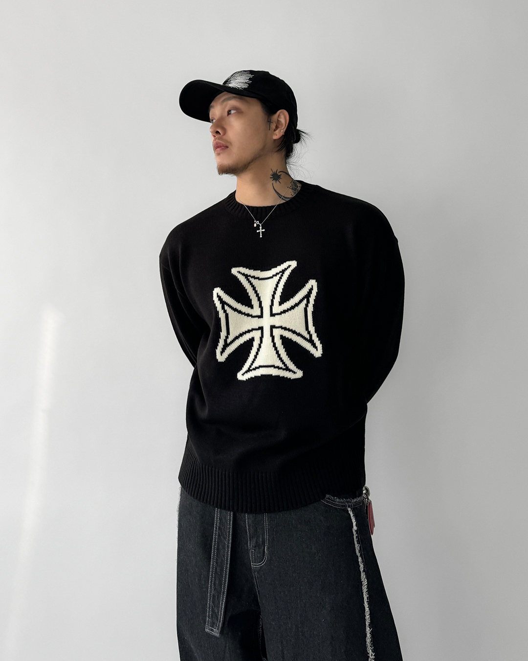 모자 모델 착용 이미지-S1L40