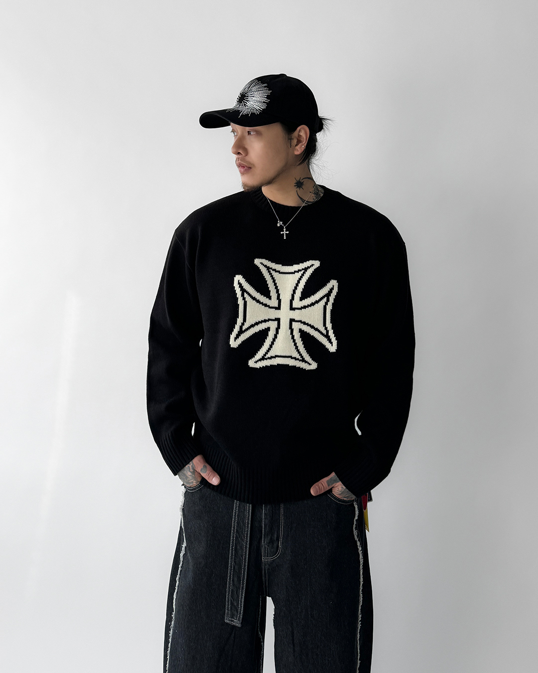 모자 모델 착용 이미지-S1L30