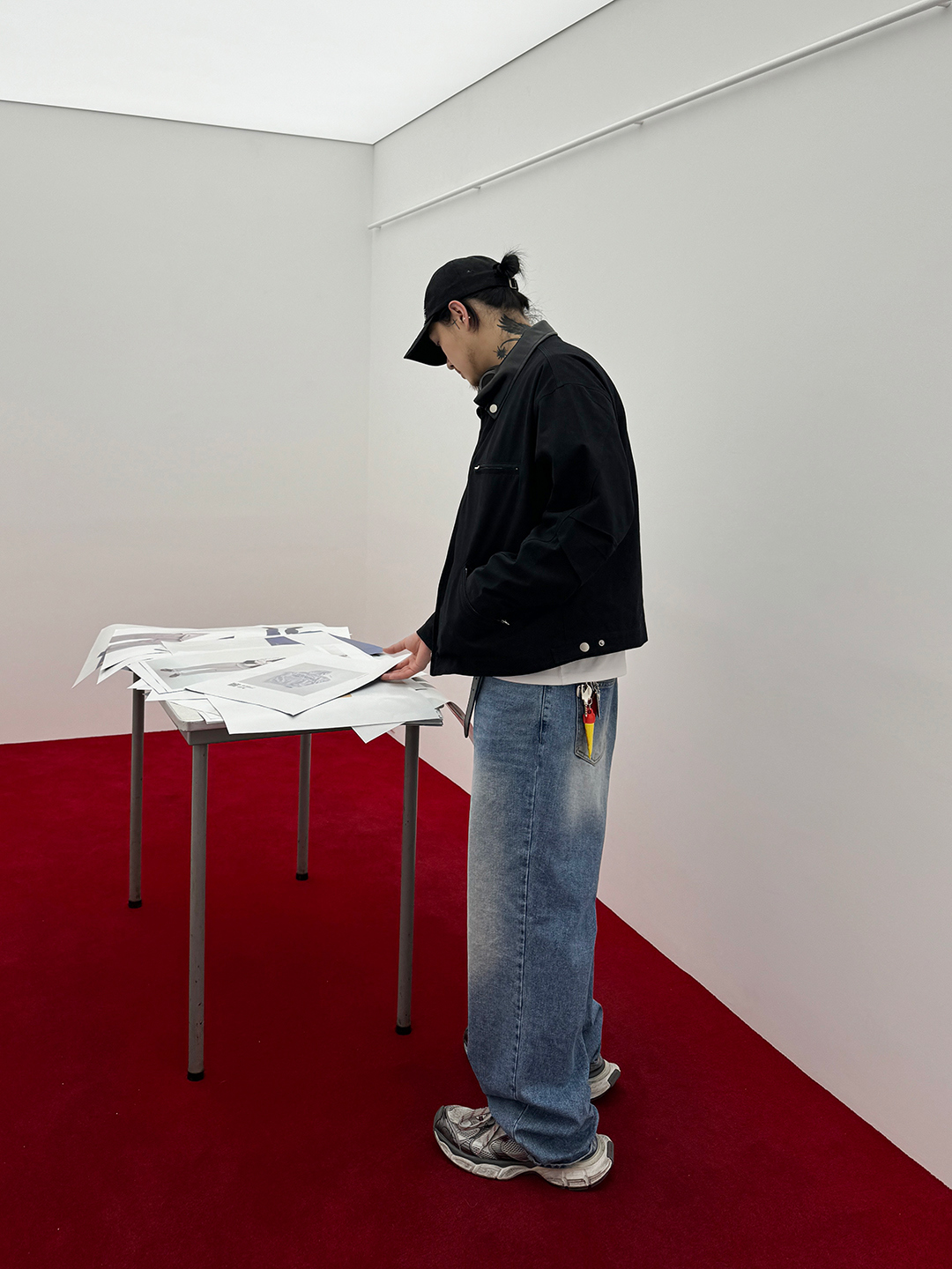 모자 모델 착용 이미지-S1L12