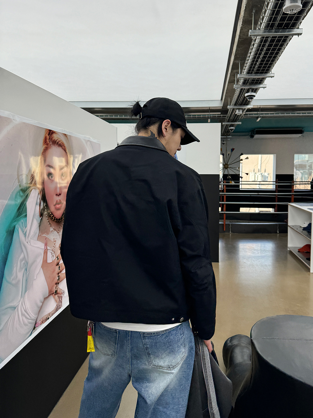 모자 모델 착용 이미지-S1L17