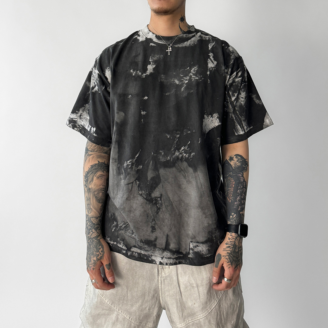 반팔 티셔츠 모델 착용 이미지-S1L10