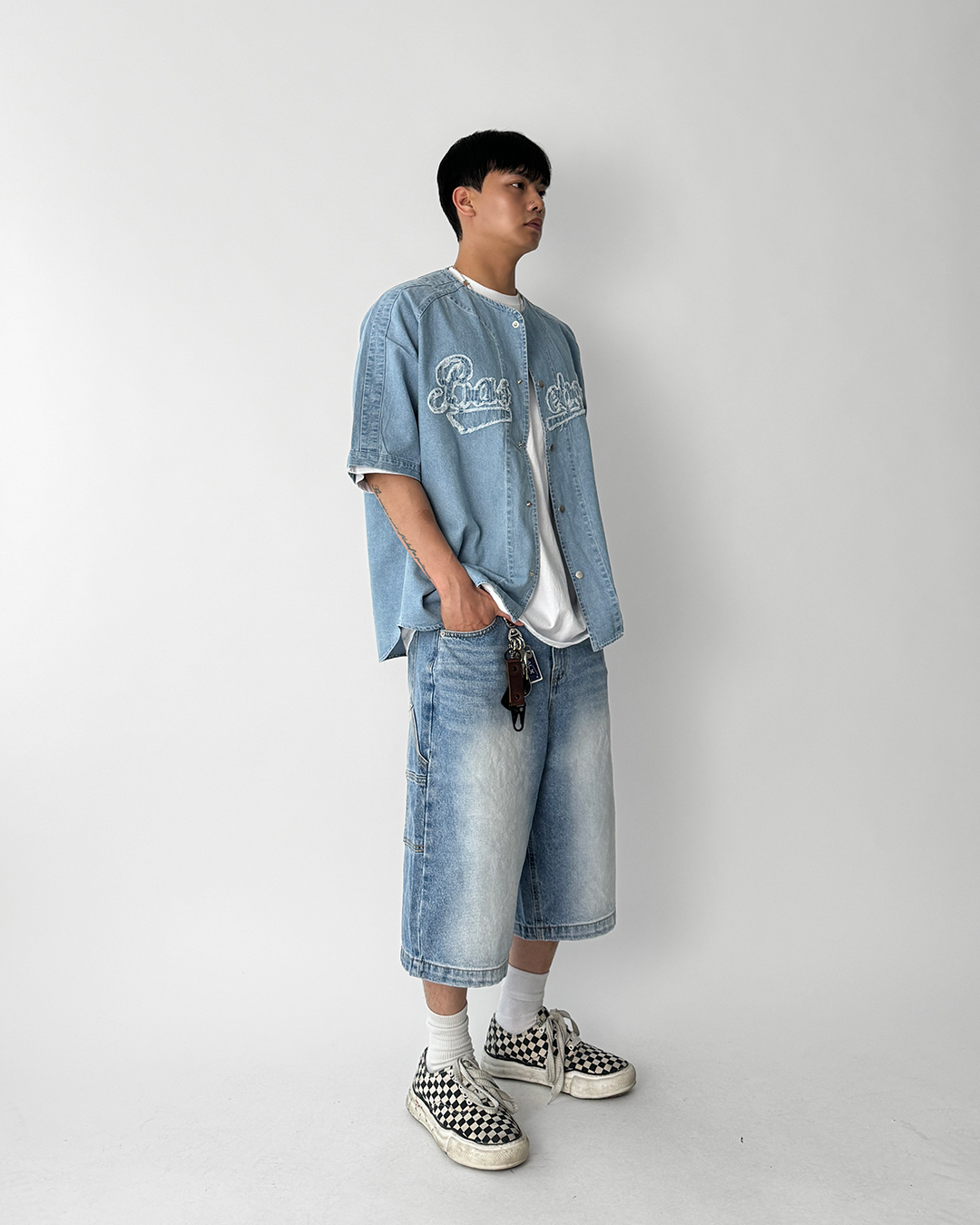 코트 모델 착용 이미지-S1L66