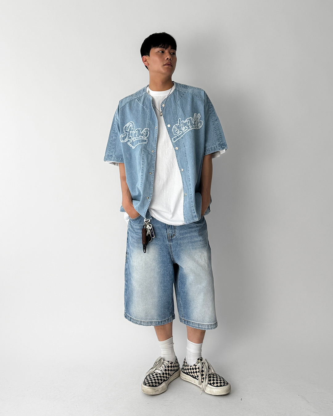 코트 모델 착용 이미지-S1L65