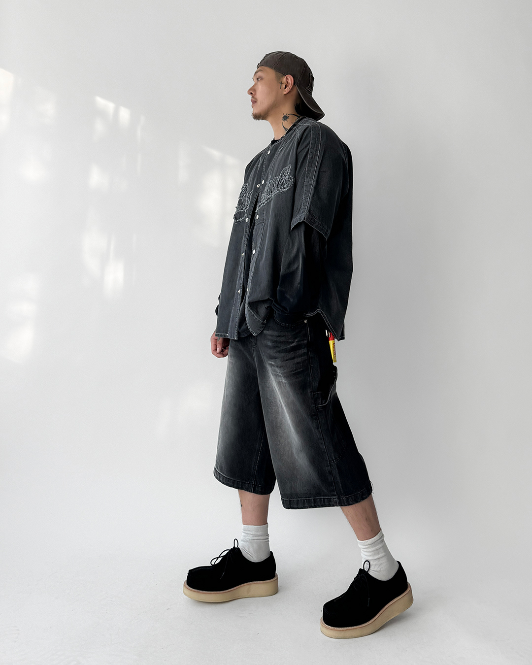 코트 모델 착용 이미지-S1L55