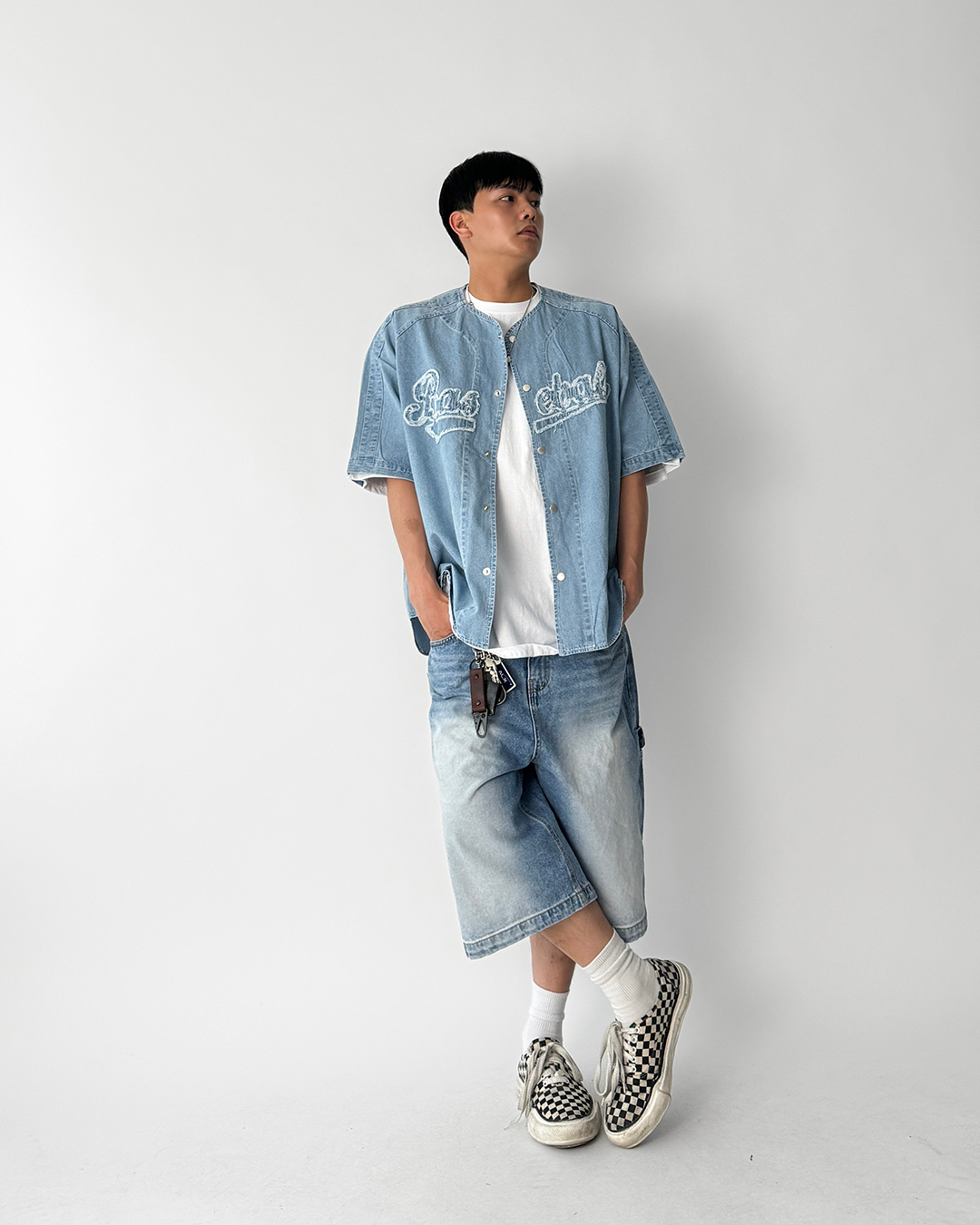 코트 모델 착용 이미지-S1L63