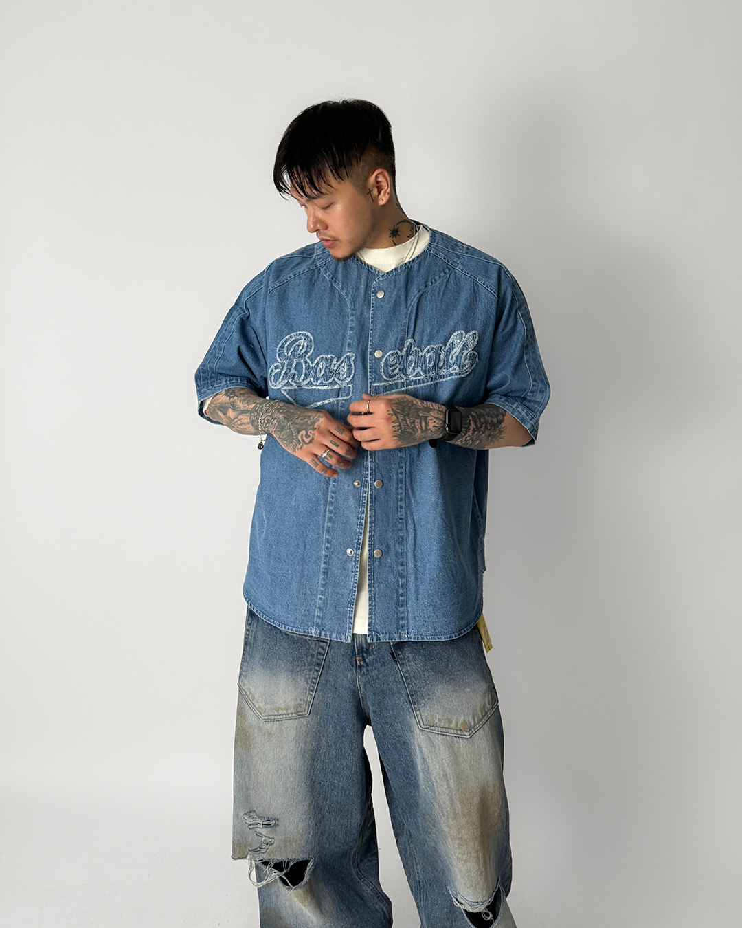 코트 모델 착용 이미지-S1L73