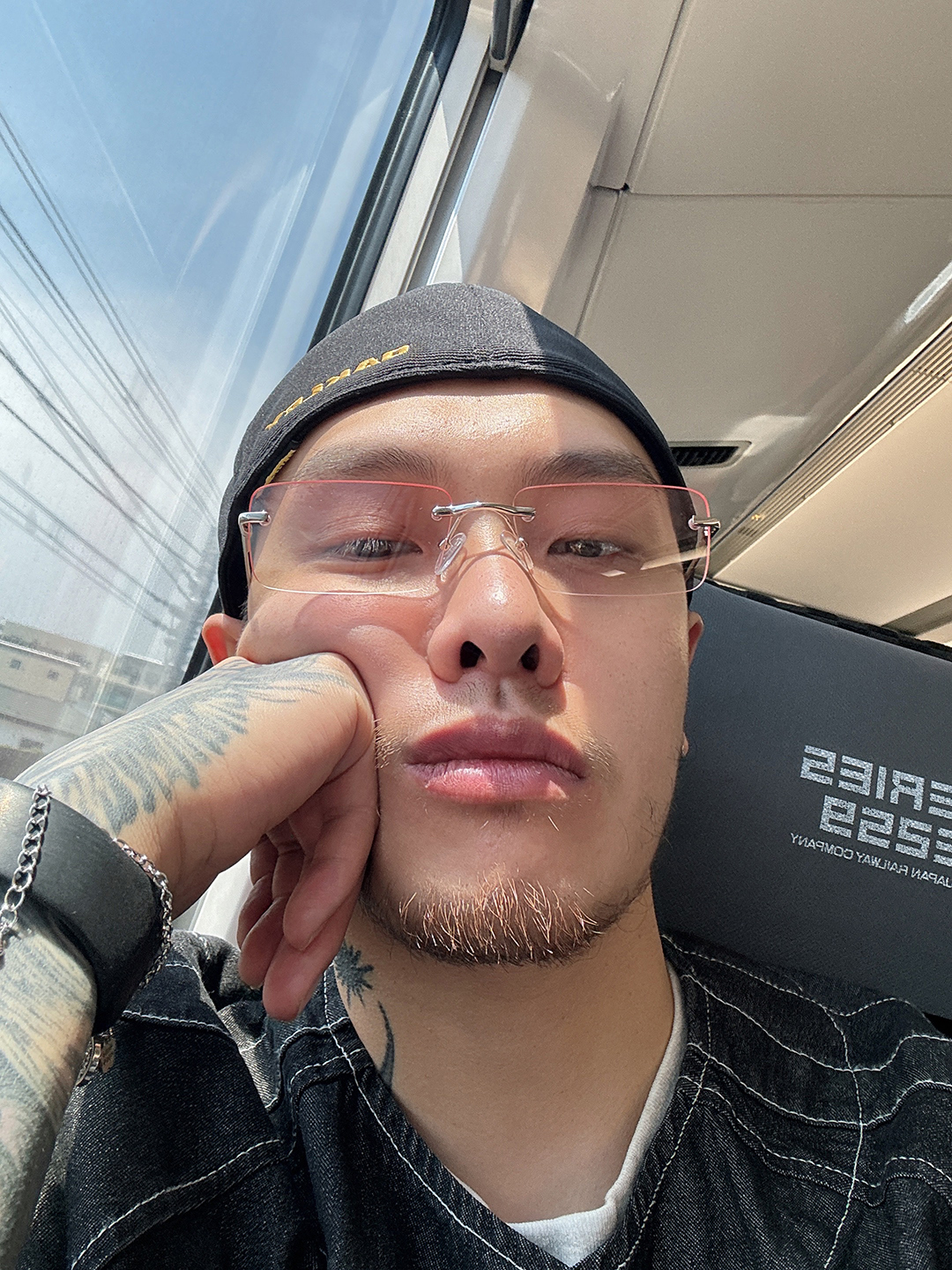 코트 모델 착용 이미지-S1L21