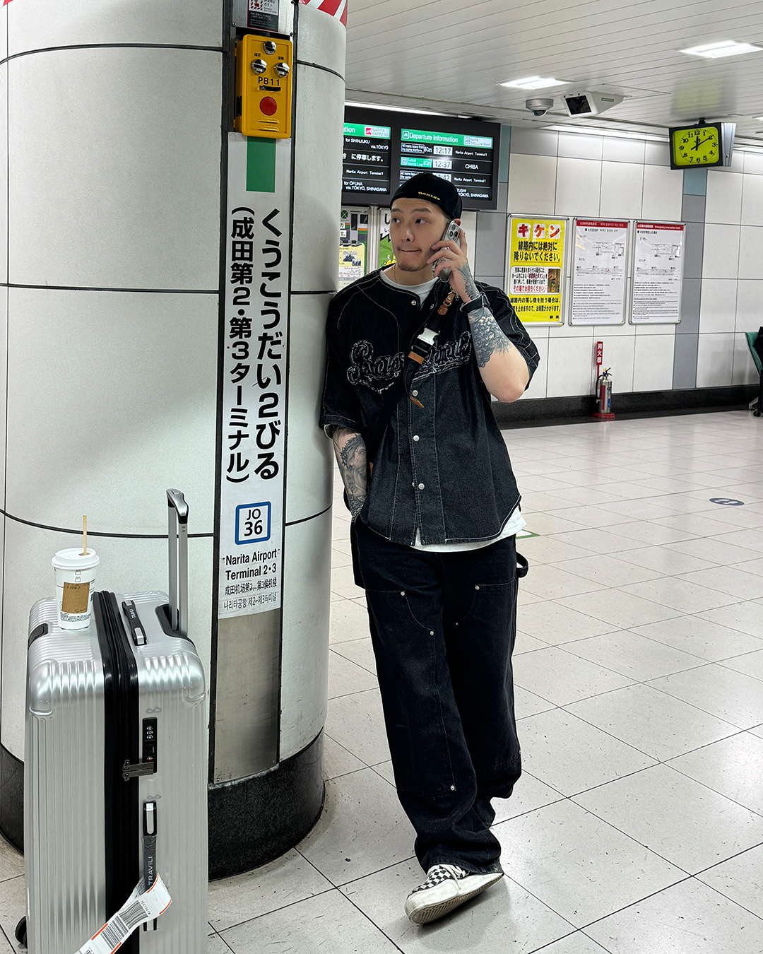 코트 모델 착용 이미지-S1L17