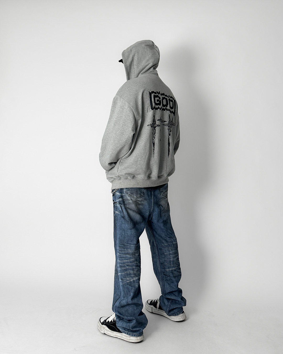 바지 모델 착용 이미지-S1L23