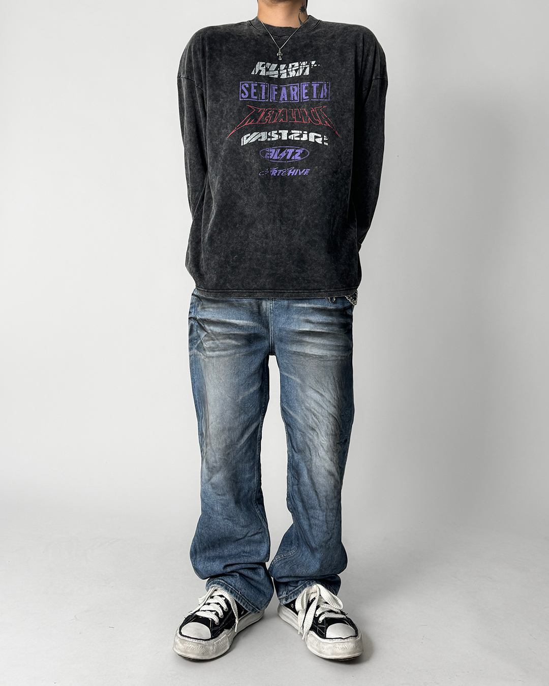 바지 모델 착용 이미지-S1L13