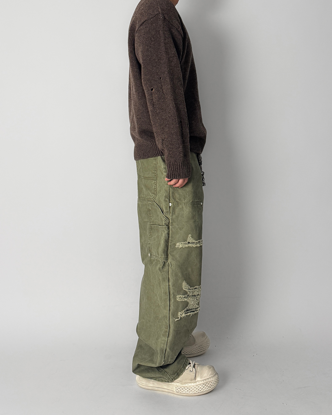 바지 모델 착용 이미지-S1L24