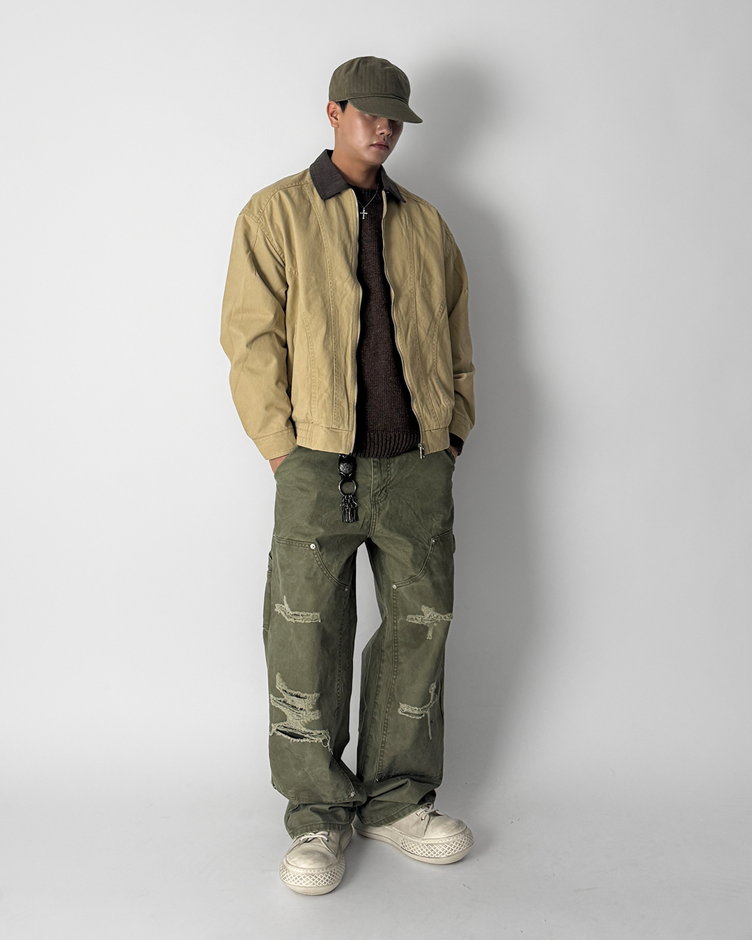 바지 모델 착용 이미지-S1L10