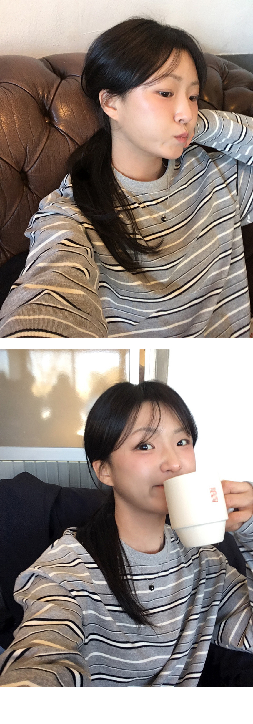 노드 하프 트렌치 코트 상세 이미지 24