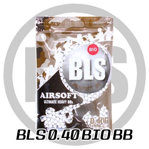 BLS 0.4g 바이오 BB탄 1000발 / 초정밀 비비탄 / 비엘에스 / 에어소프트 탄