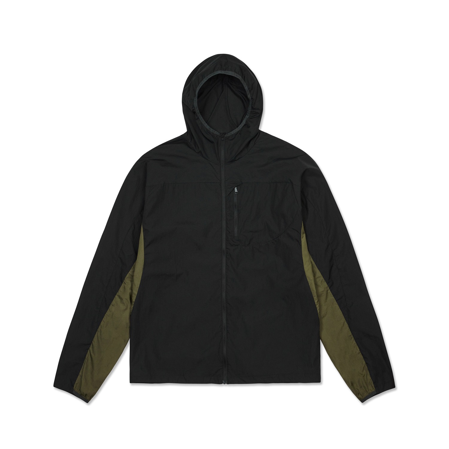 OUT OF ALL LIMONTA PACKABLE WINDSHELL HOODY JACKET-BLACK[아웃오브올 리몬타 패커블 윈드쉘 후디 자켓-블랙]