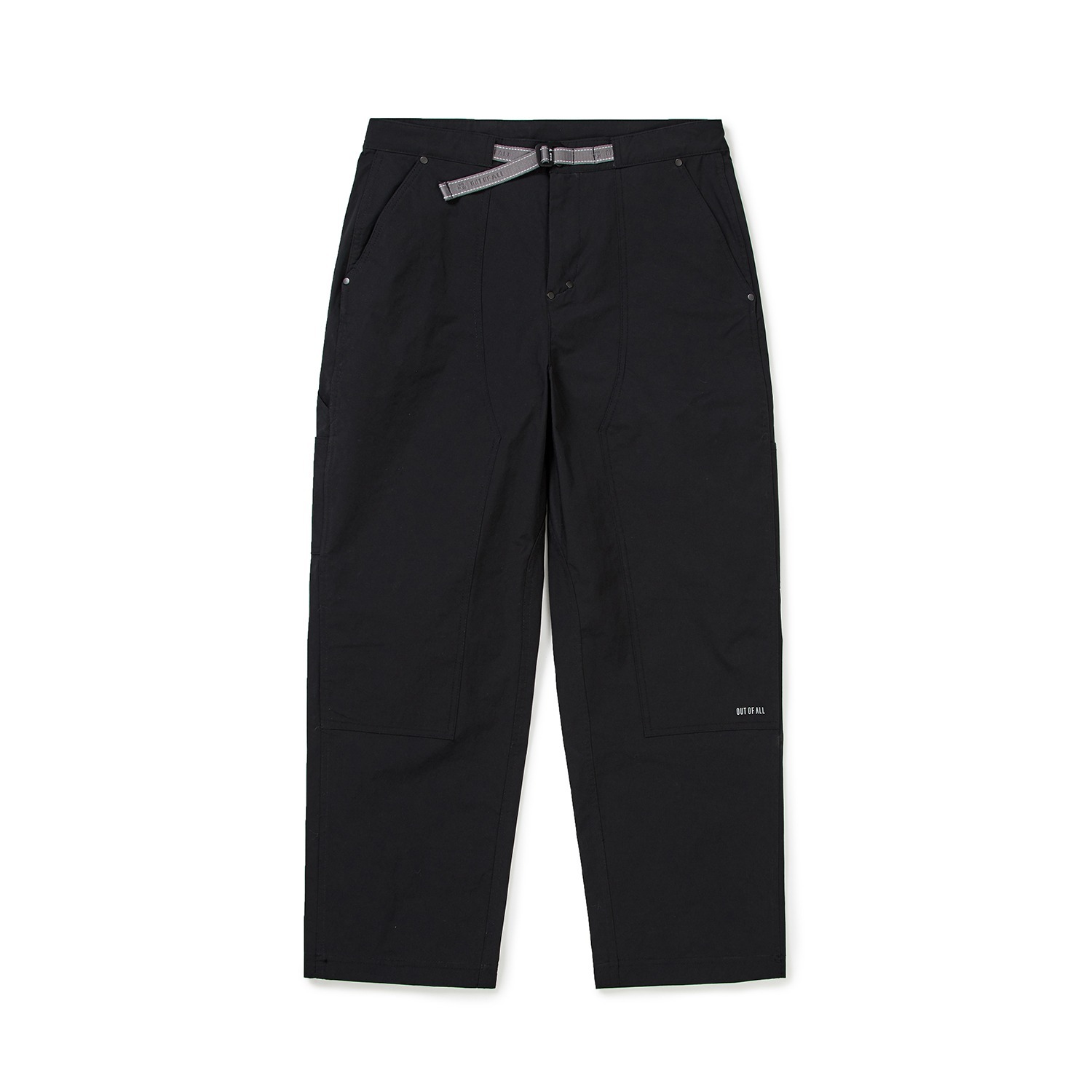 OUT OF ALL SOLOTEX WINTER DOUBLE KNEE PANTS-BLACK[아웃오브올 솔로텍스 윈터 더블 니 팬츠-블랙]